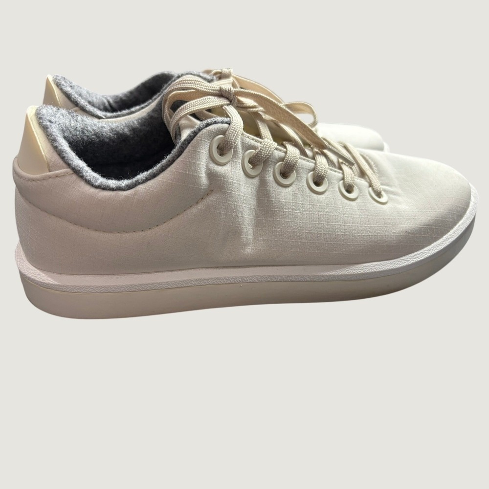 Allbirds Pipers Sneakers Women Cream Ripstop Wool Lined Low Top Sustainable Eco